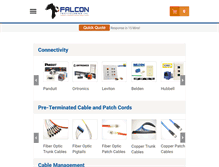 Tablet Screenshot of falcontech.com